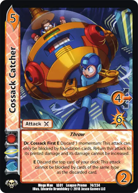 Cossack Catcher card front