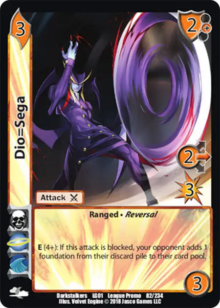 Dio=Sega card front