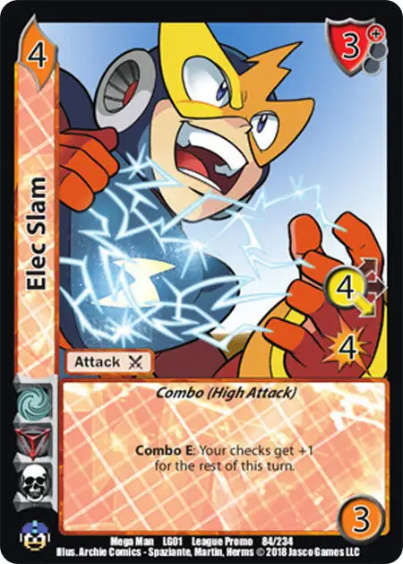 Elec Slam card front