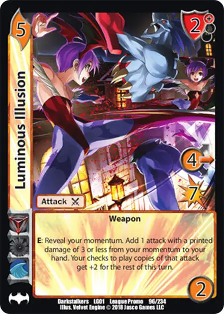 Luminous Illusion card front