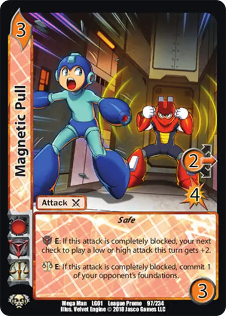 Magnetic Pull card front