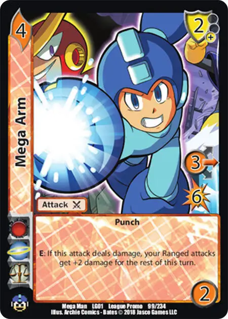 Mega Arm card front