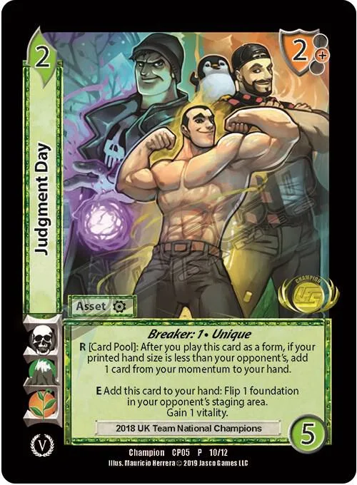 Judgment Day (Champion Batch V Promo) card front