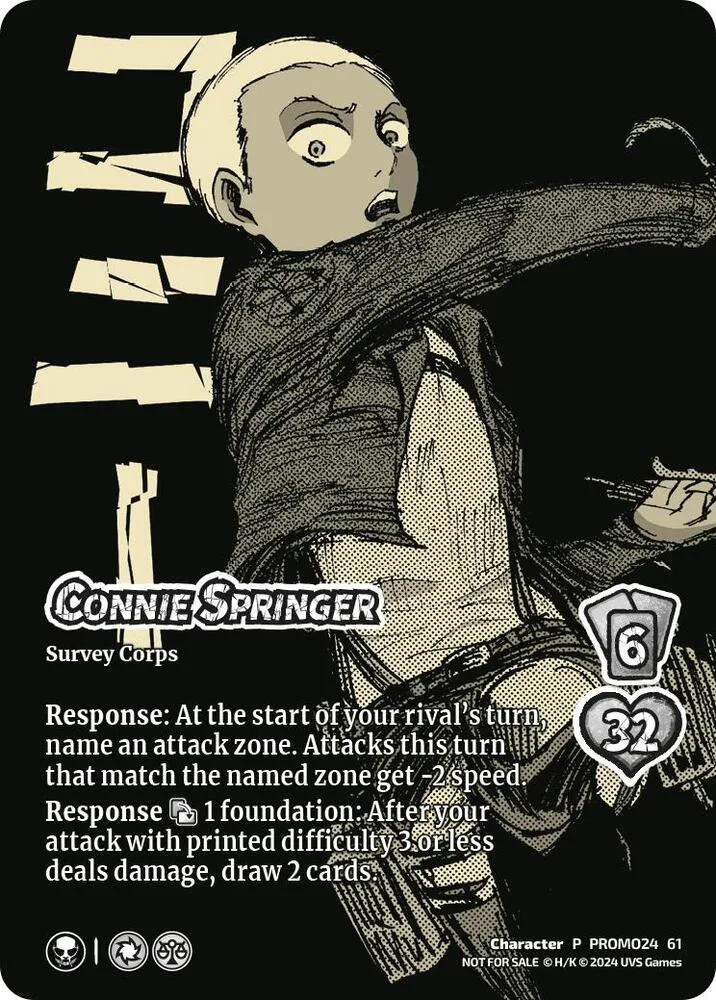 Connie Springer (GenCon 2024) card front