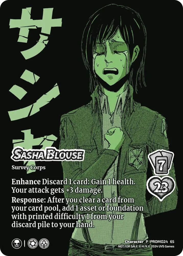 Sasha Blouse (GenCon 2024) card front