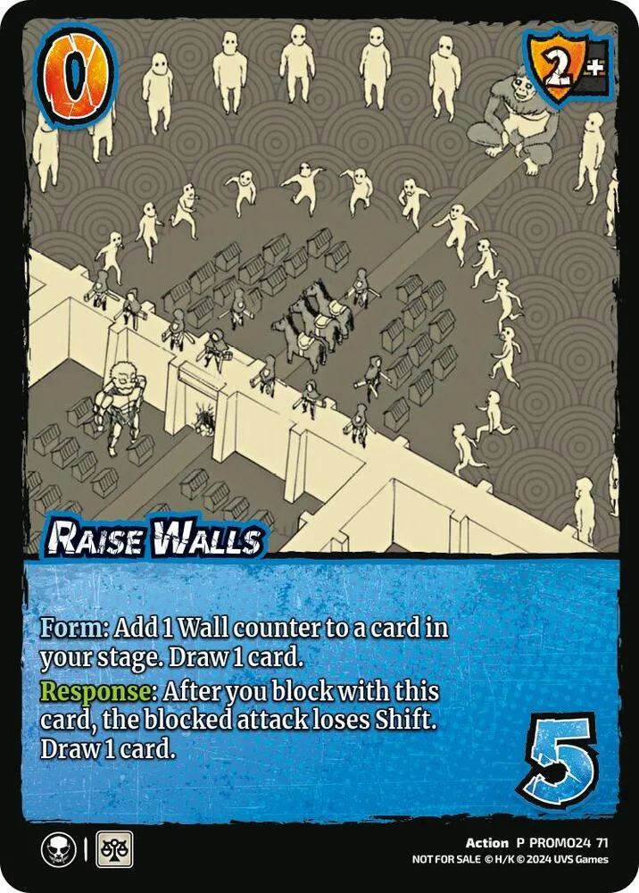 Raise Walls card front