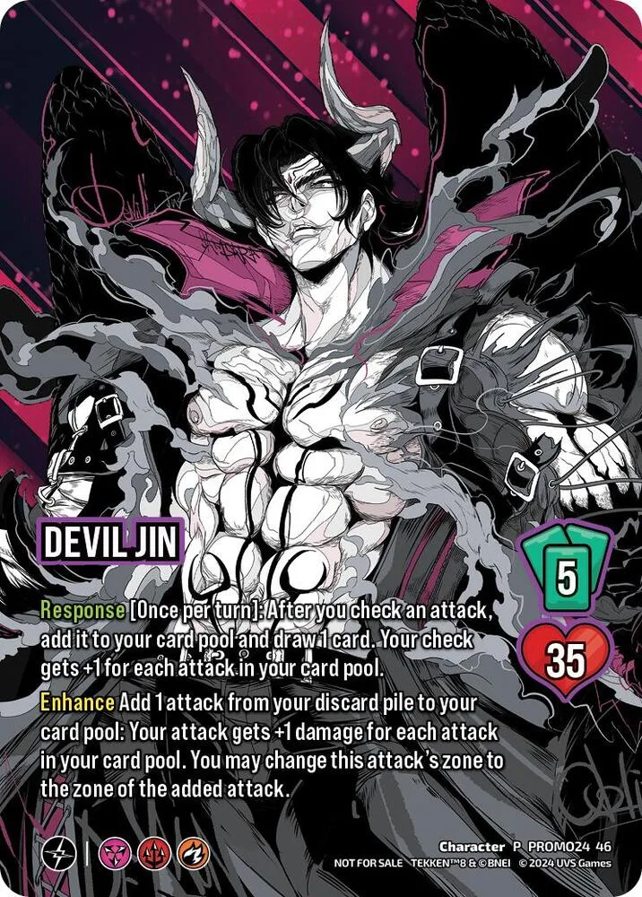 Devil Jin card front
