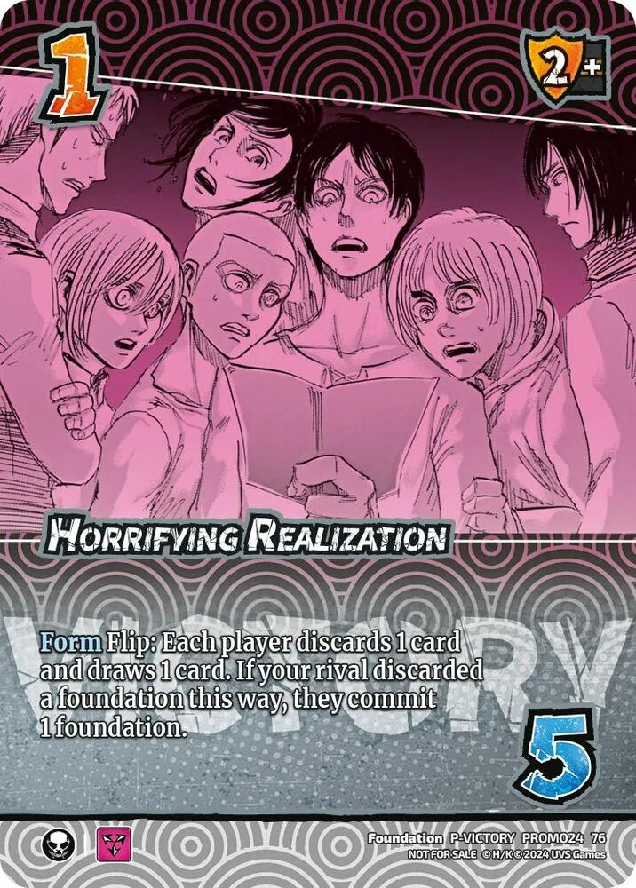 Horrifying Realization (Victory) card front