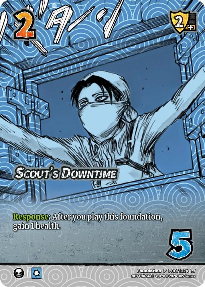 Scout's Downtime card front