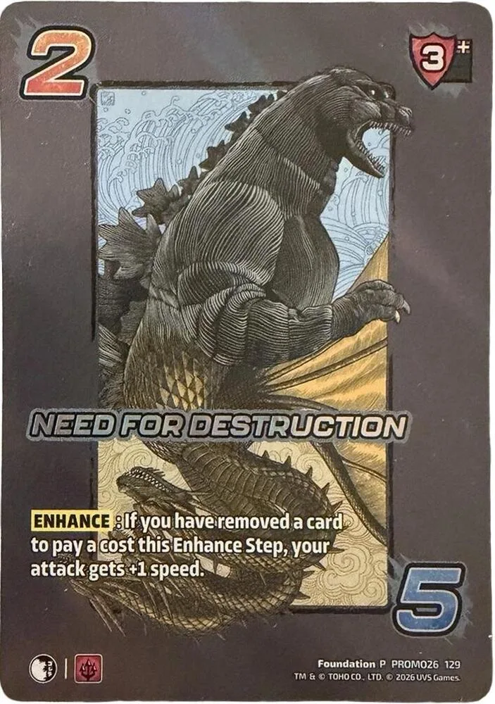 Need for Destruction (Pax East) card front