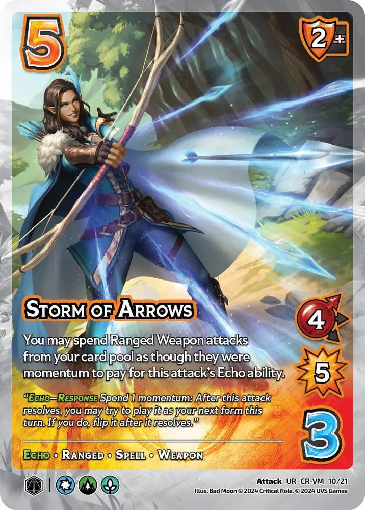 Storm of Arrows card front