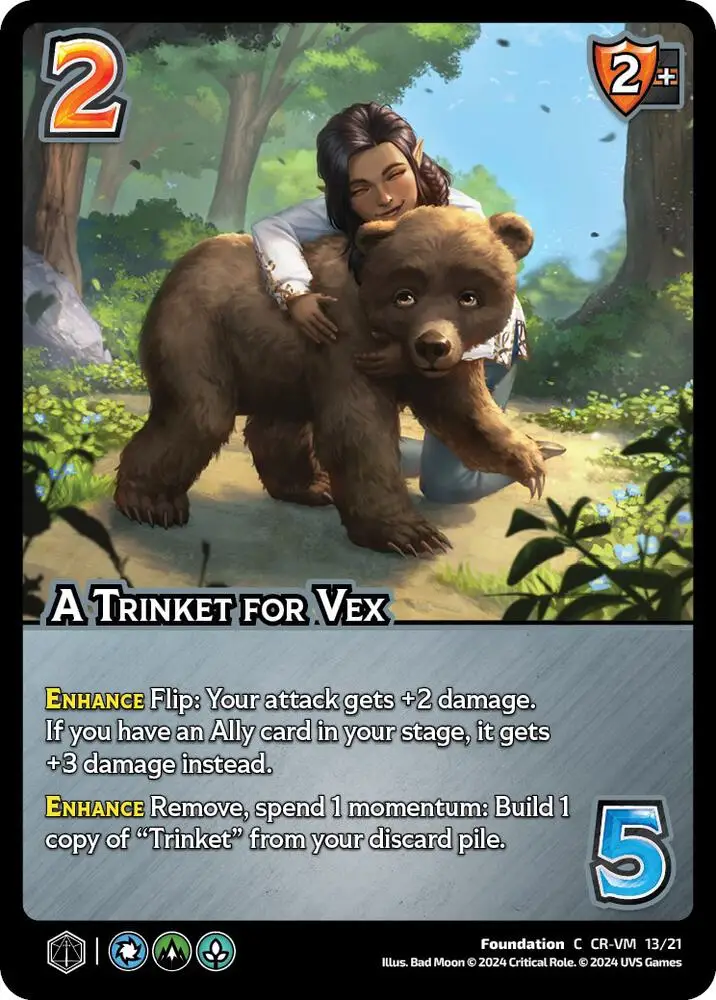 A Trinket for Vex card front