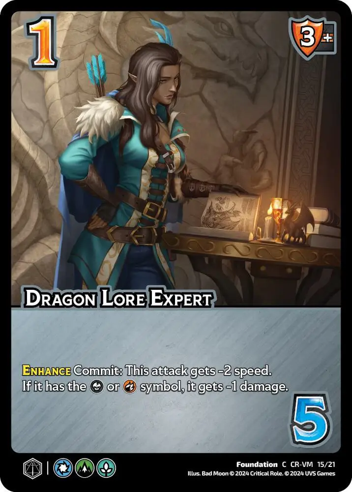 Dragon Lore Expert card front