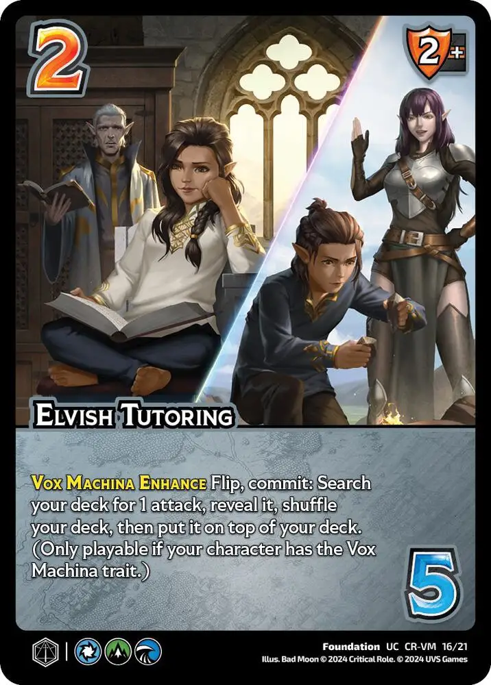 Elvish Tutoring card front