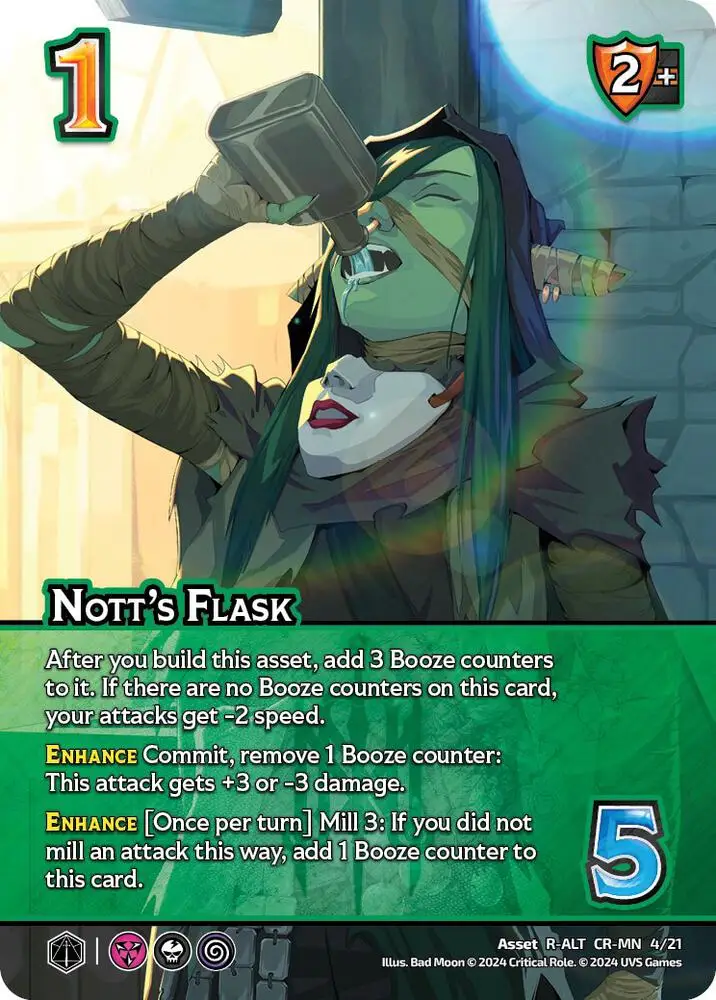 Nott's Flask (Alternate Art) card front