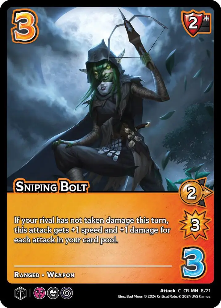 Sniping Bolt card front