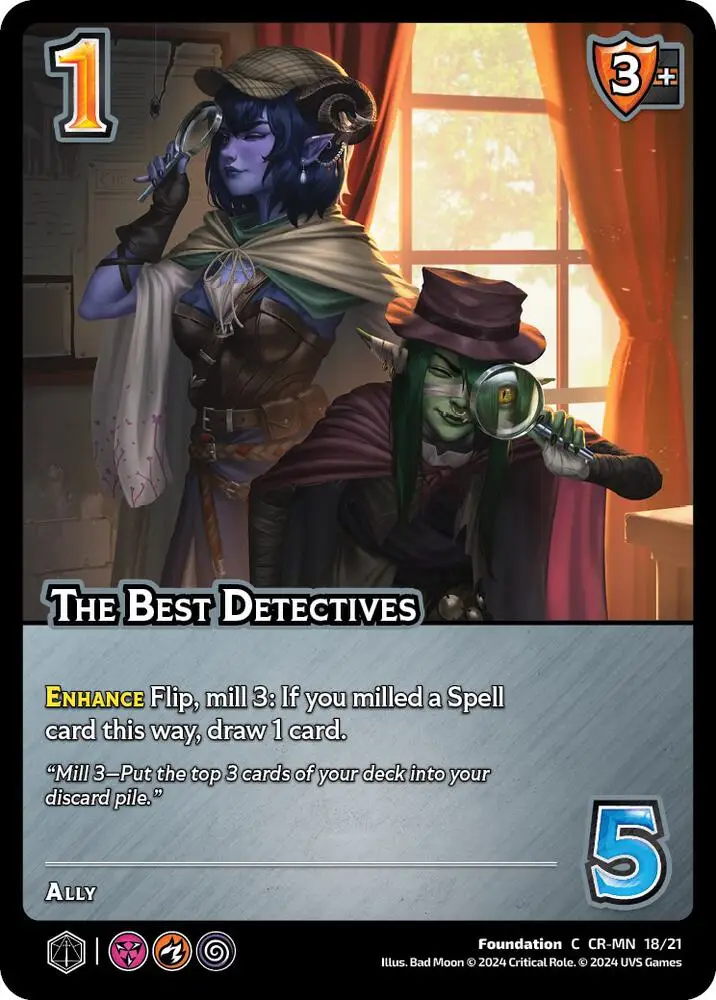 The Best Detectives card front