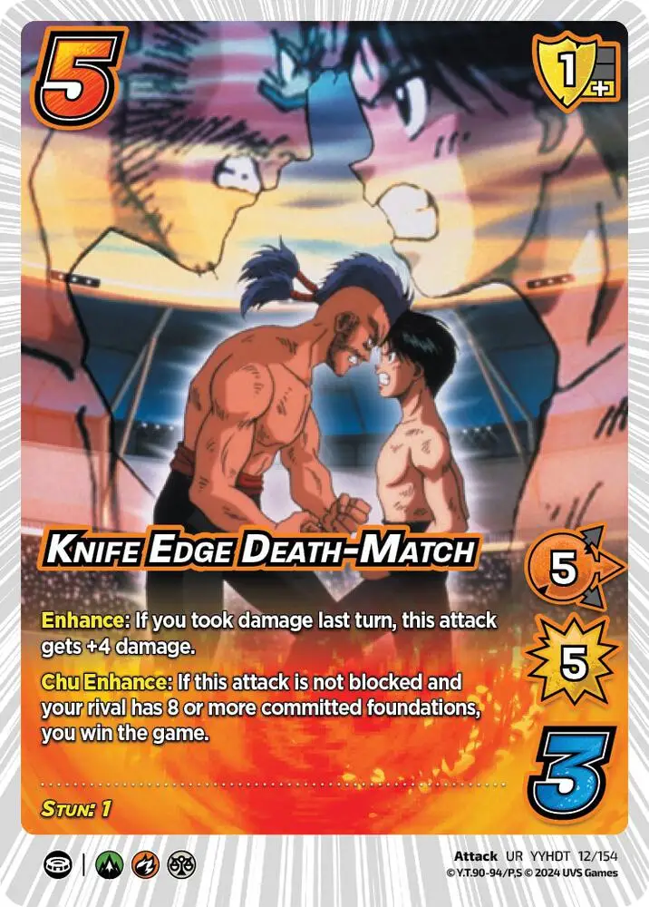 Knife Edge Death-Match card front