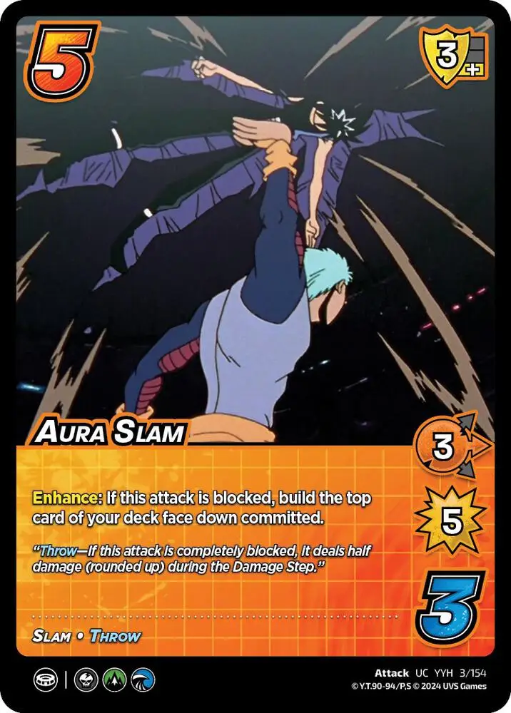 Aura Slam card front