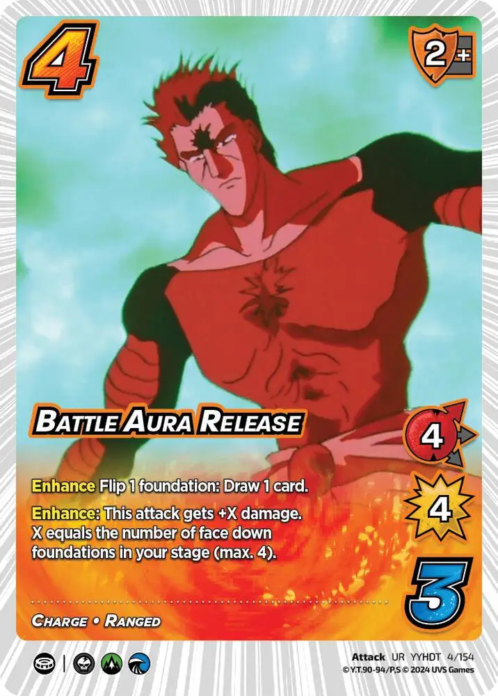 Battle Aura Release card front