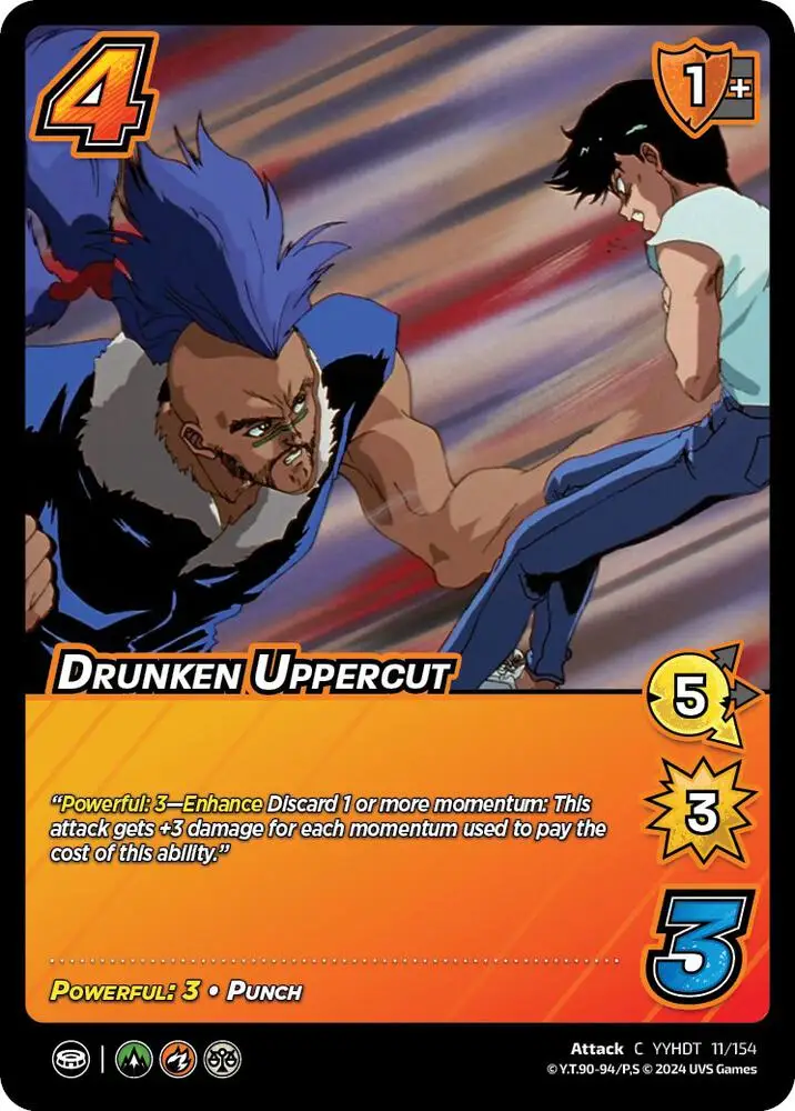 Drunken Uppercut card front