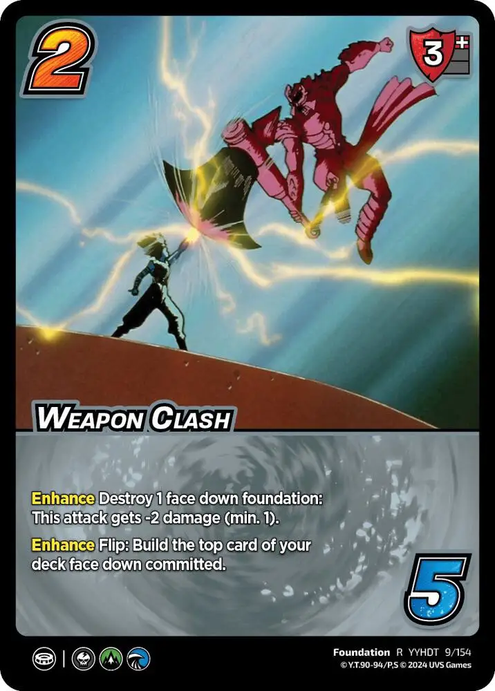 Weapon Clash card front