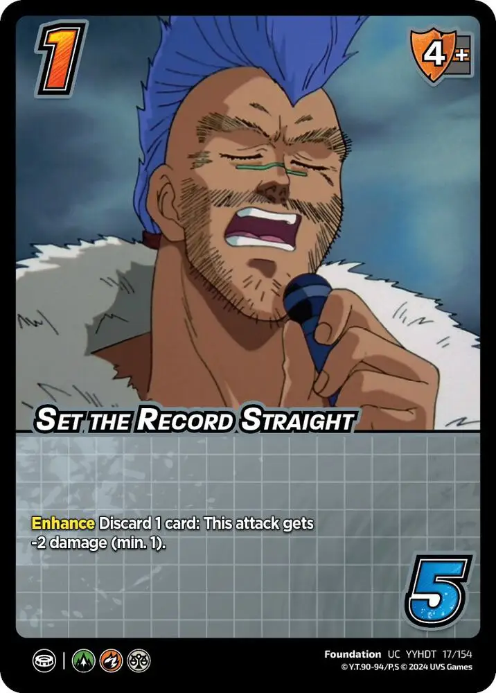 Set the Record Straight card front