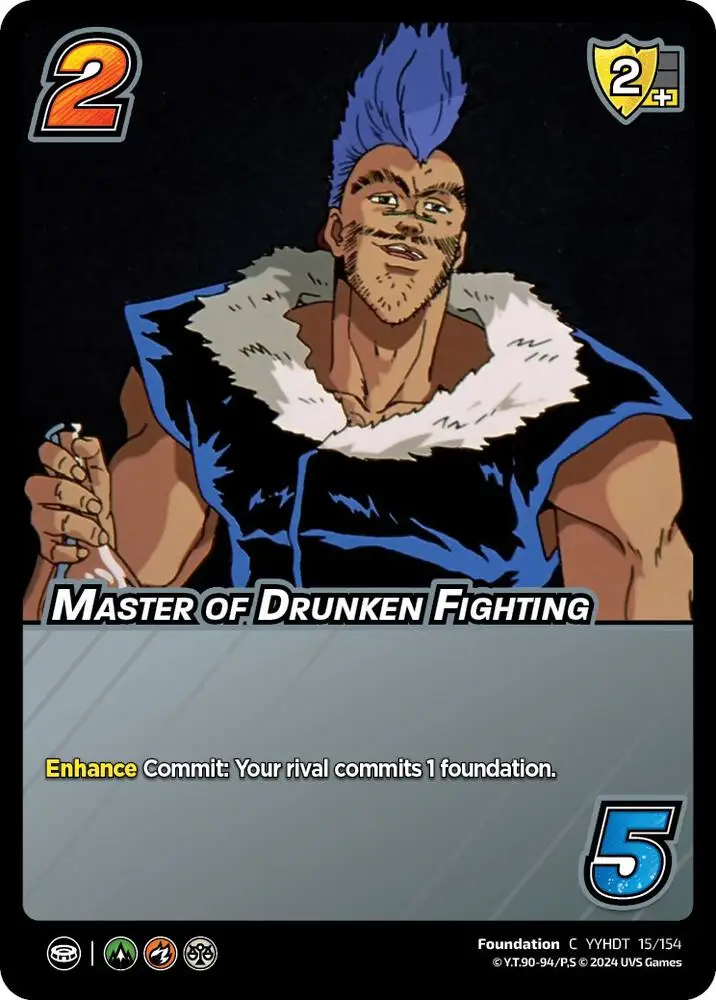 Master of Drunken Fighting card front