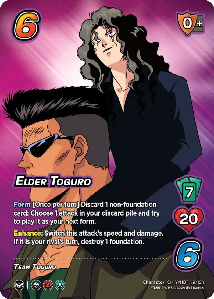 Elder Toguro card front