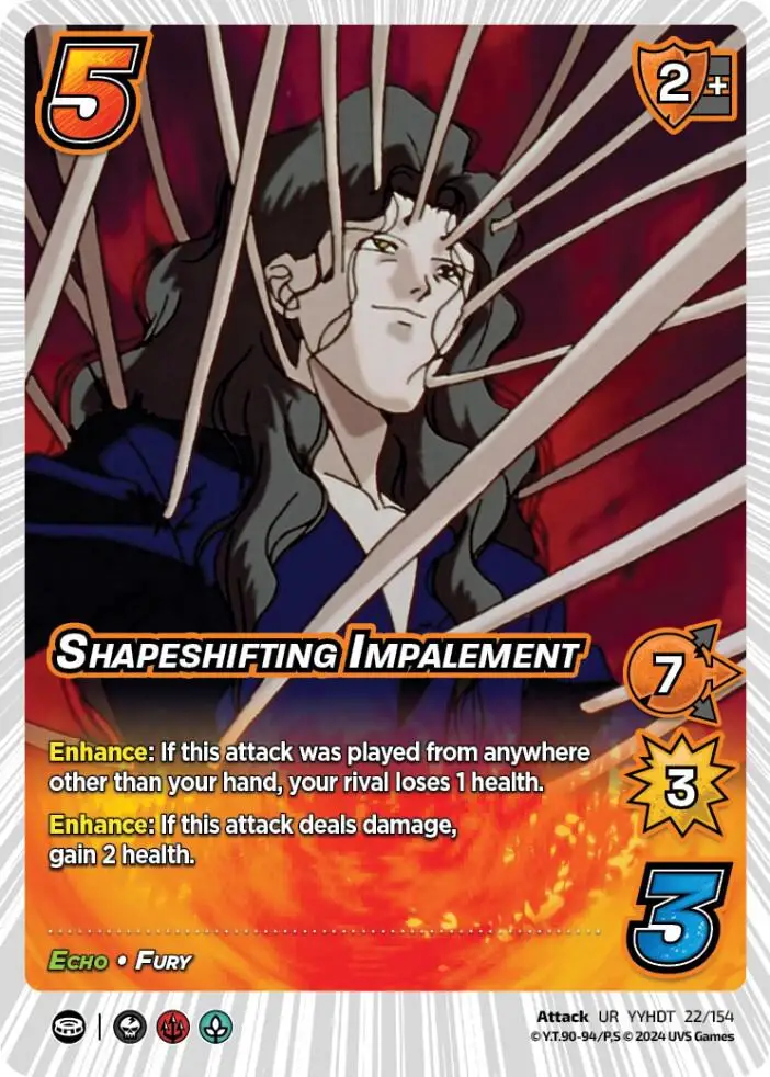 Shapeshifting Impalement card front