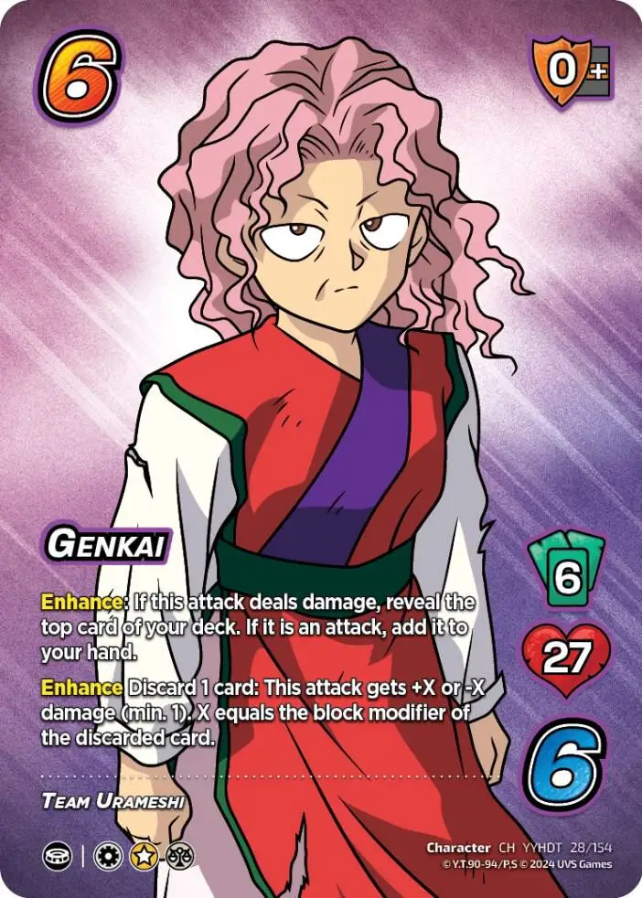 Genkai card front