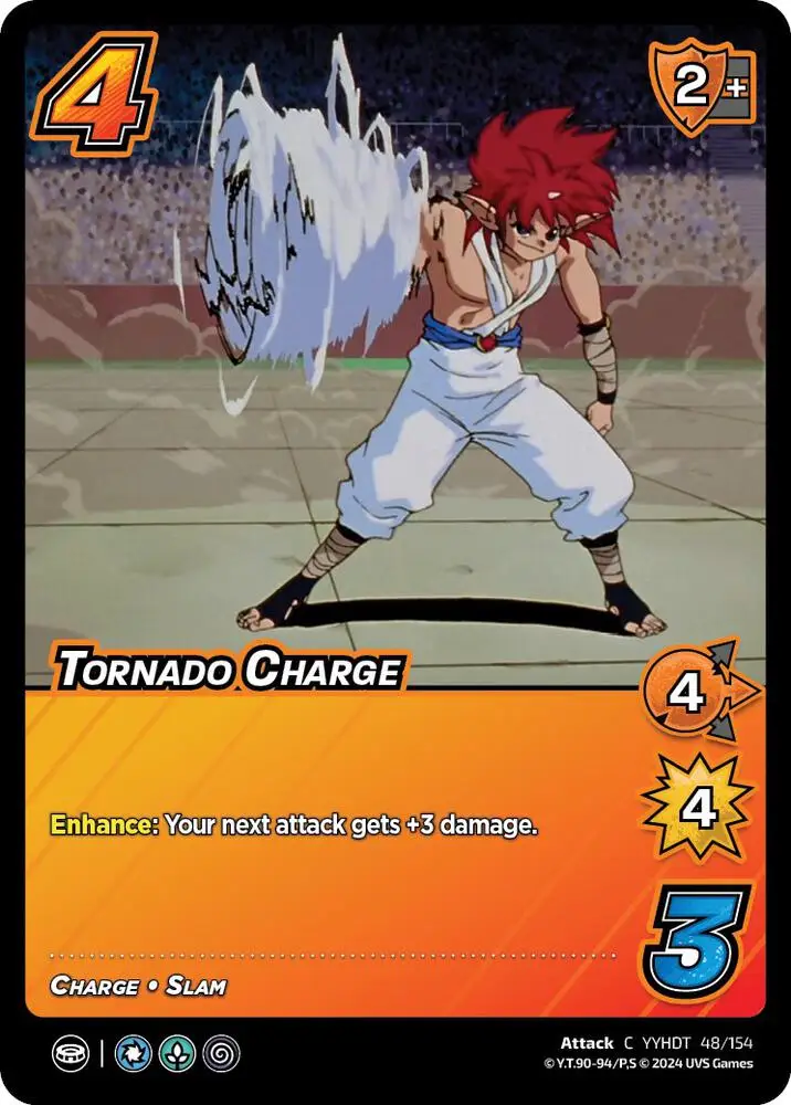 Tornado Charge card front