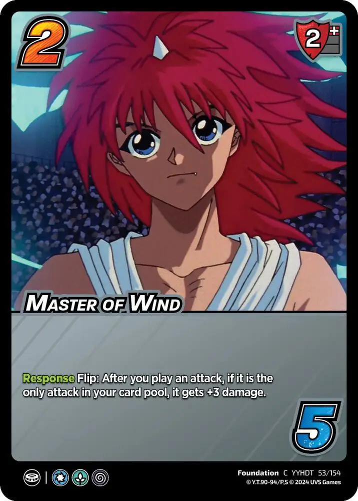 Master of Wind card front
