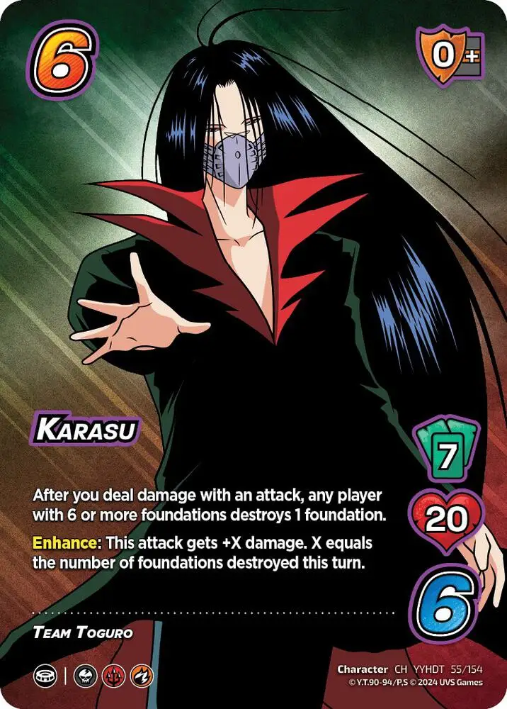 Karasu card front
