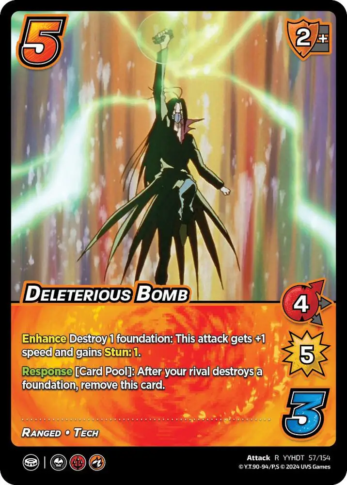 Deleterious Bomb card front