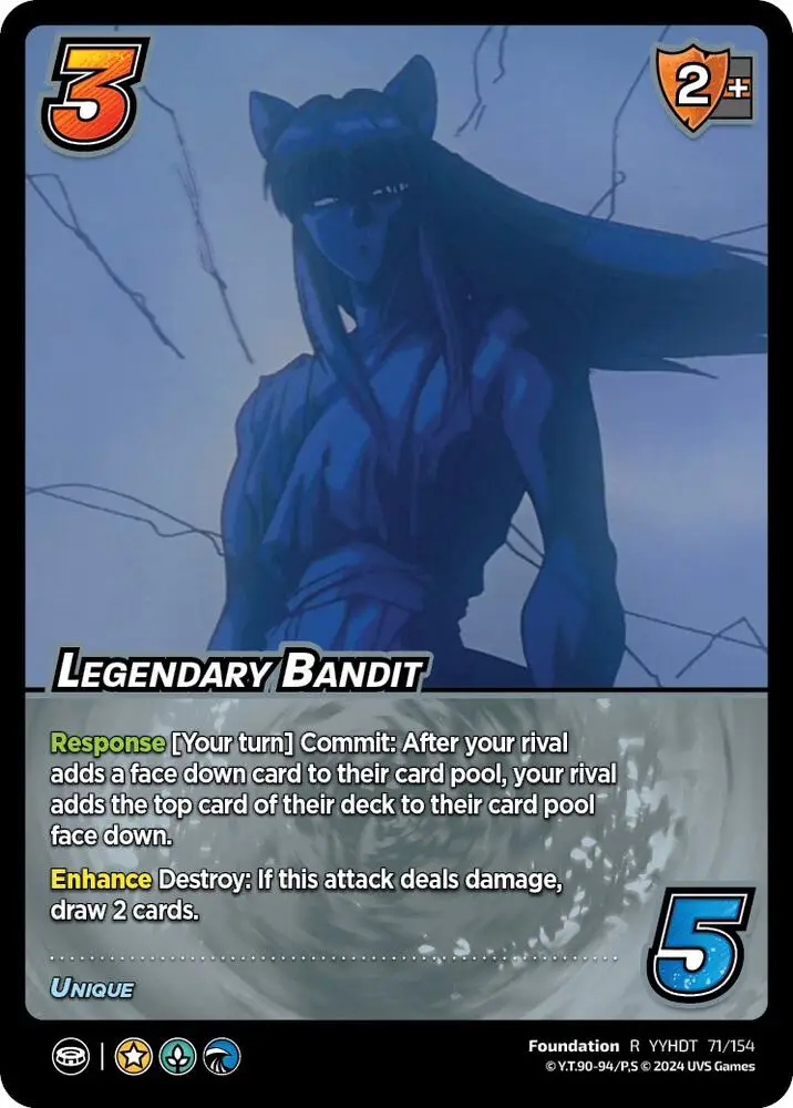 Legendary Bandit card front