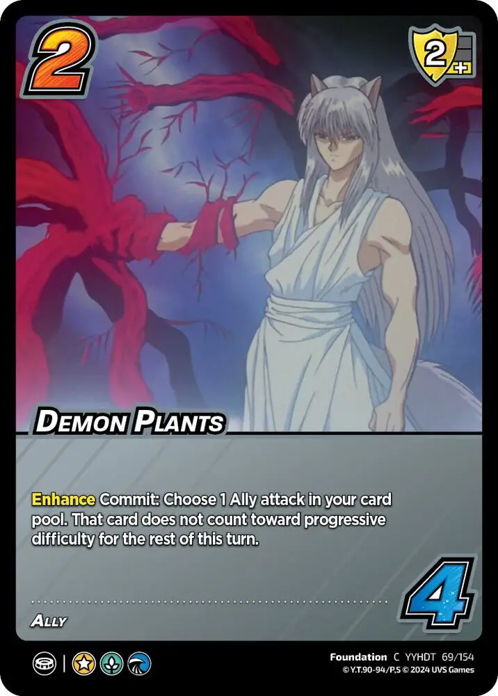Demon Plants card front