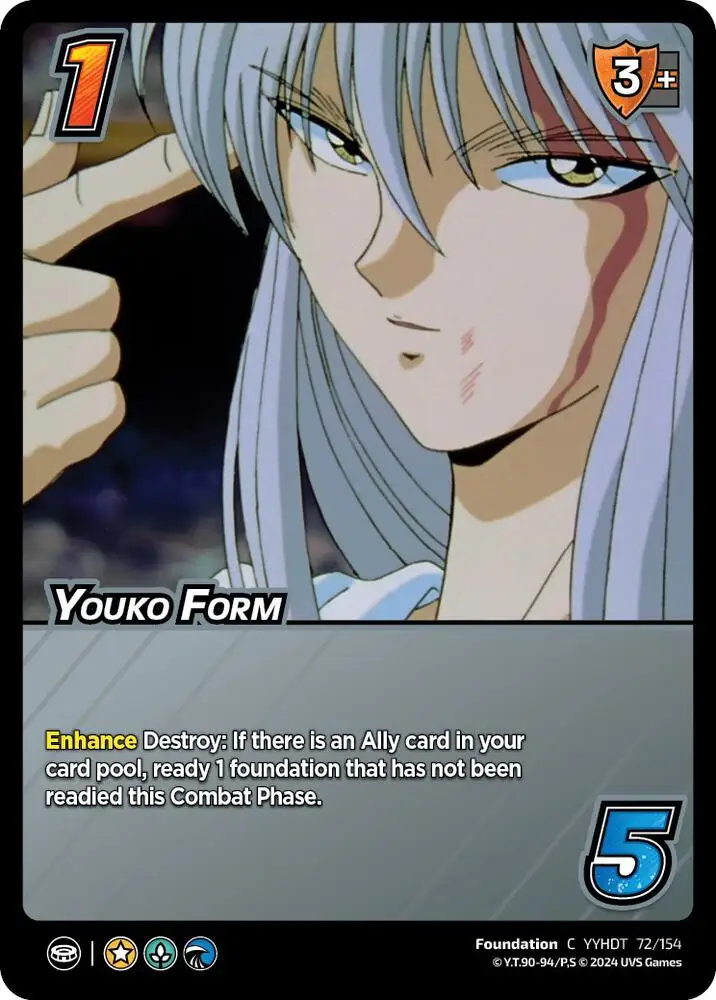 Youko Form card front