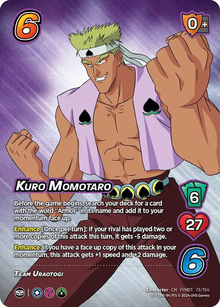Kuro Momotaro card front
