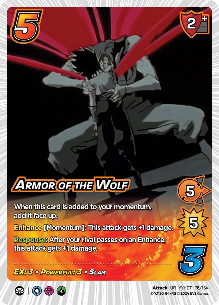Armor of the Wolf card front
