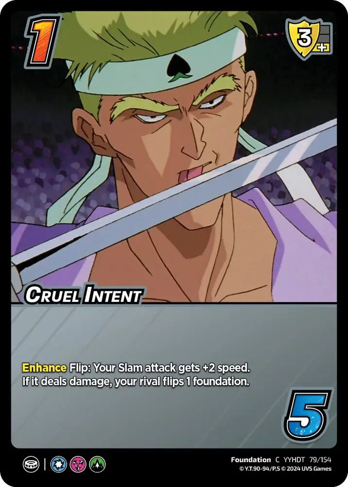 Cruel Intent card front