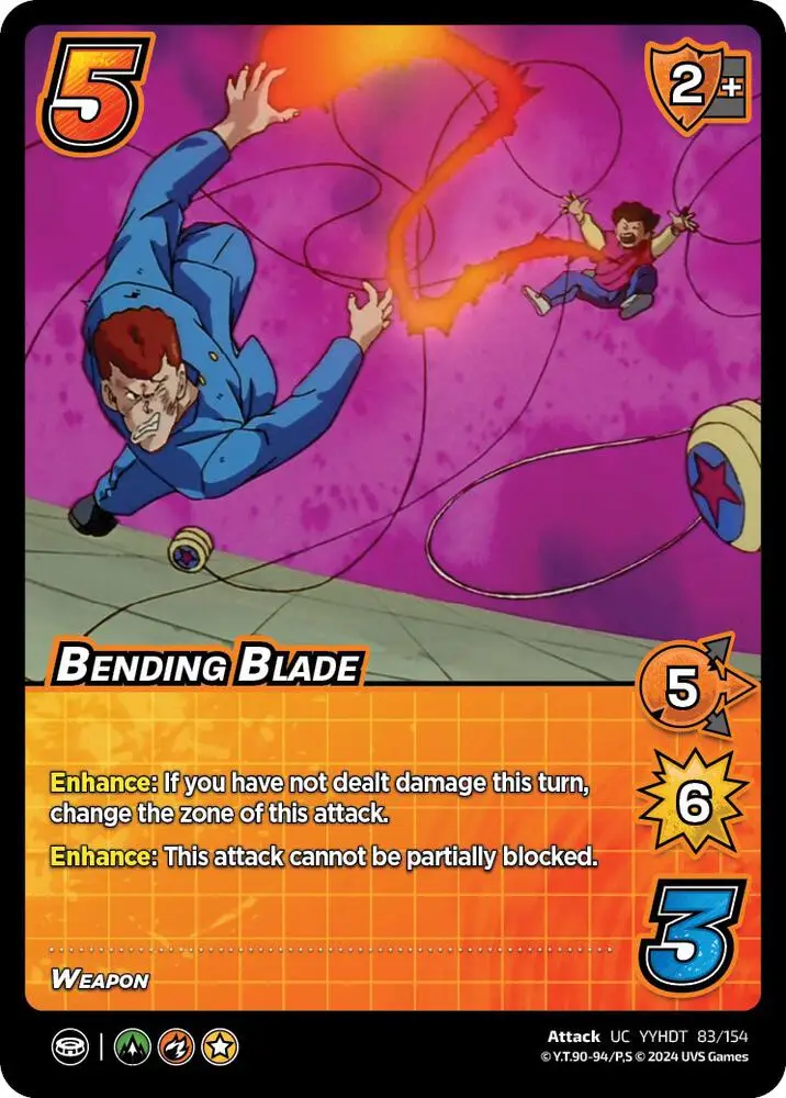 Bending Blade card front