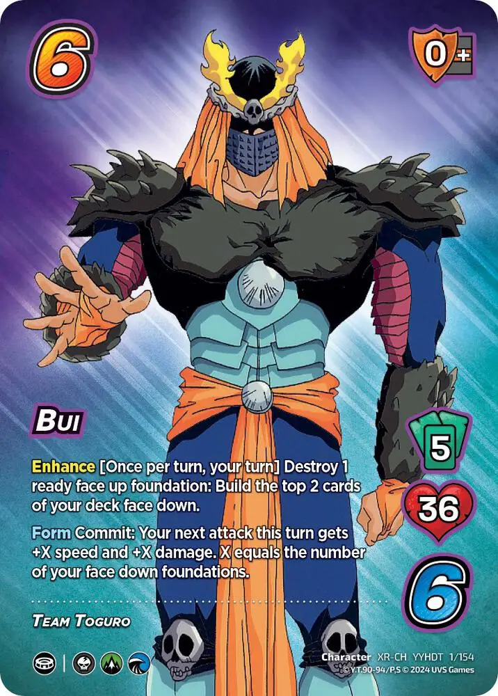Bui (XR) card front