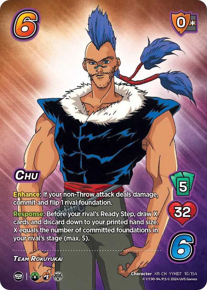 Chu (XR) card front