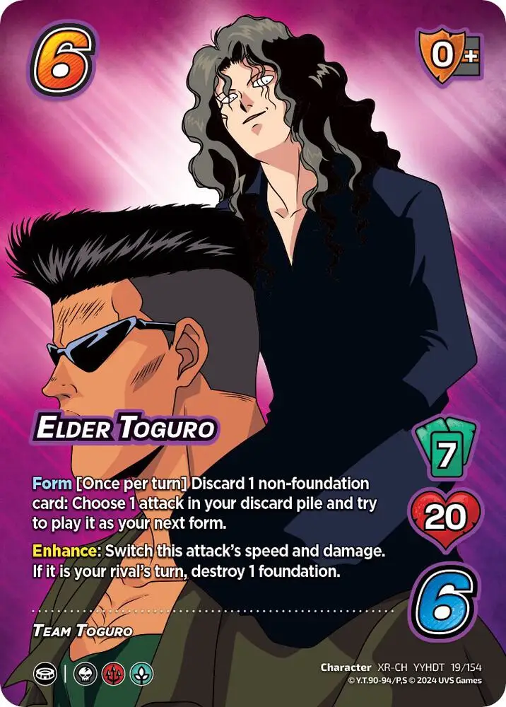 Elder Toguro (XR) card front