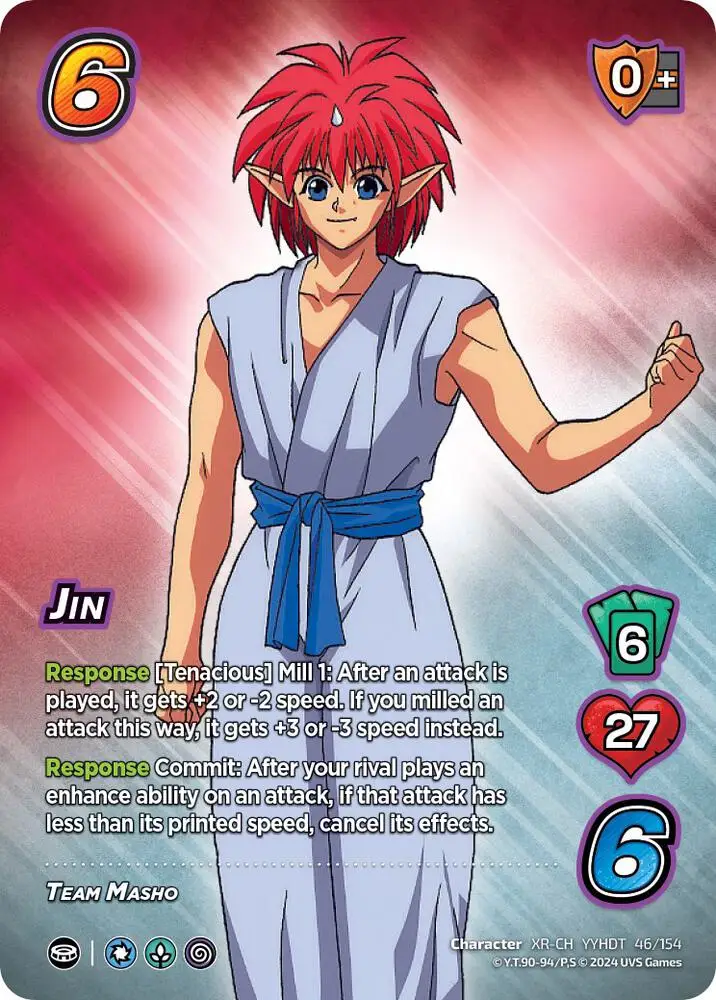 Jin (XR) card front