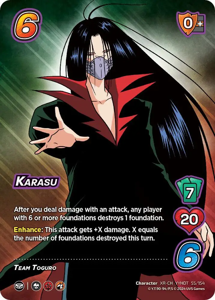 Karasu (XR) card front