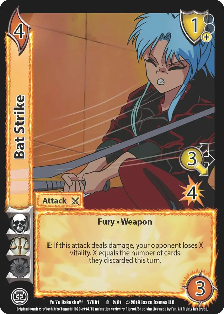 Bat Strike card front