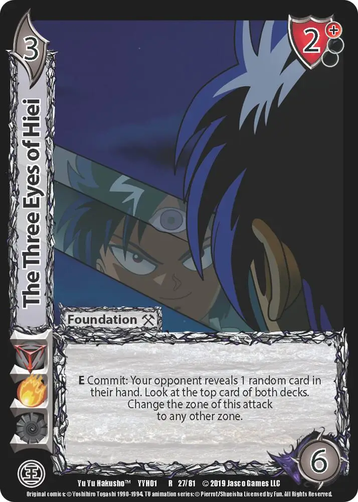 The Three Eyes of Hiei card front