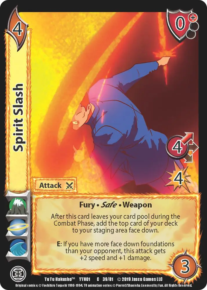 Spirit Slash card front